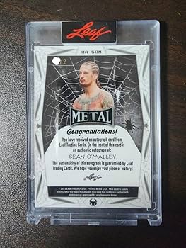 Amazon.co.jp: UFC leaf ショーンオマリー サインカード : おもちゃ